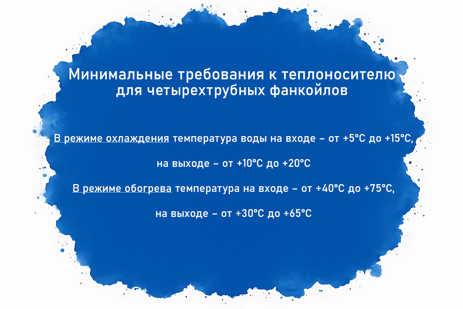 требования к теплоносителю