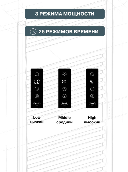 Полотенцесушитель RIFAR D-LINE DL-080
